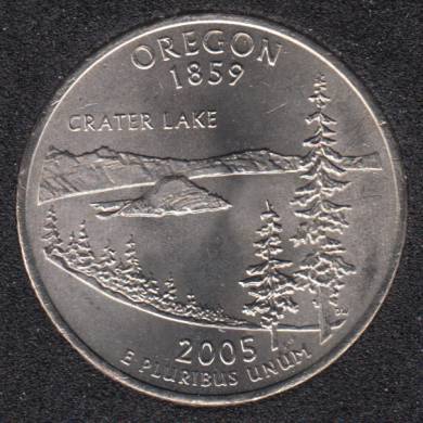 2005 P - Oregon - 25 Cents