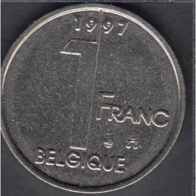 1997 - 1 Franc - (Belgique)- Belgium