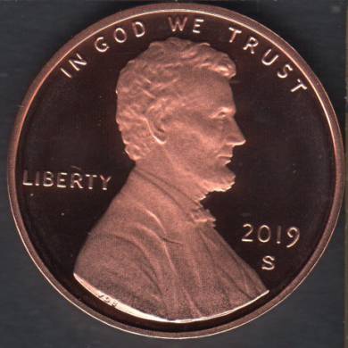 2019 S - Proof - Lincoln Small Cent