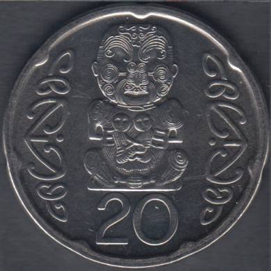 2006 - 20 Cents - AU/UNC - New Zealand