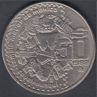 1982 Mo - 50 Pesos - B. Unc - Mexico