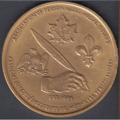 Jerome Remick - Association metteurs de Mdailles Personnalises - Gold Plated - Medal
