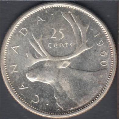 1960 - B. Unc - Canada 25 Cents