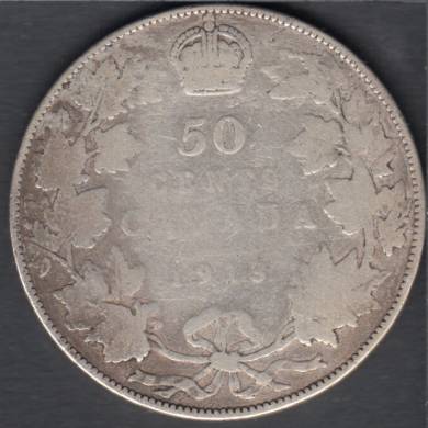 1913 - Good - Canada 50 Cents