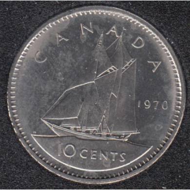 1970 - B.Unc - Canada 10 Cents