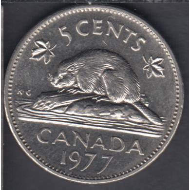1977 - Low '7' - Canada 5 Cents