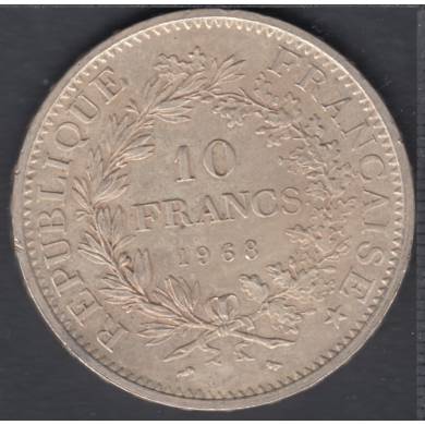 1968 - 10 Francs - Hercule - France