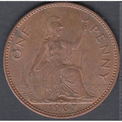 1967 - 1 Penny - AU - Grande Bretagne