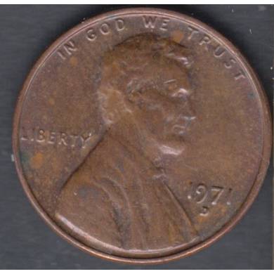 1971 D - AU - UNC- Lincoln Small Cent