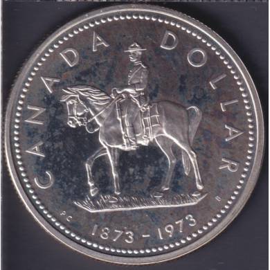 1973 - Specimen - Argent - Canada Dollar