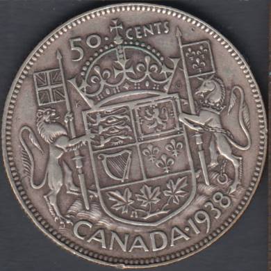 1938 - Fine - Canada 50 Cents