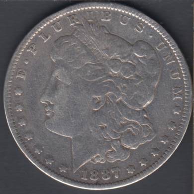 1887 - VG - Morgan - Dollar