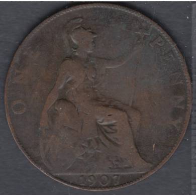 1907 - 1 Penny - Geat Britain
