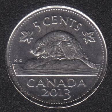 2013 - B.Unc - Canada 5 Cents
