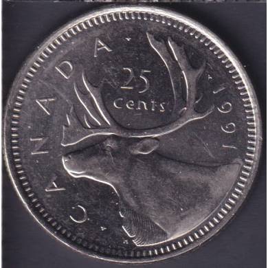 1991 - UNC - Canada 25 Cents