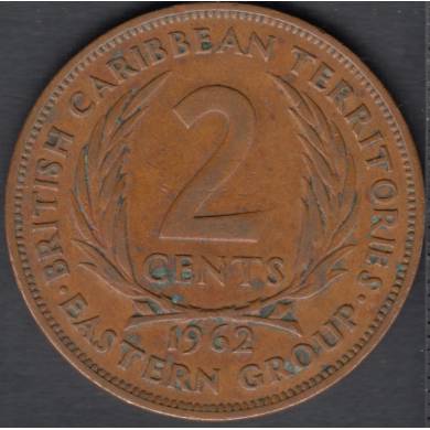 1962 - 2 Cents - Territoires des Caraibes Orientales