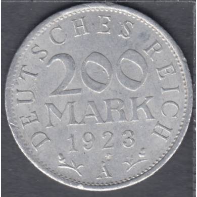 1923 A - 200 Mark - Allemagne