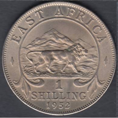 1952 - 1 Shilling - B. Unc - East Africa