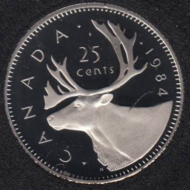 1984 - Proof - Canada 25 Cents