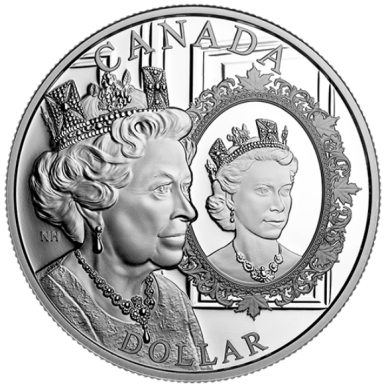 2022 - $1 - Special Edition Proof Silver Dollar  The Platinum Jubilee of Her Majesty Queen Elizabeth II