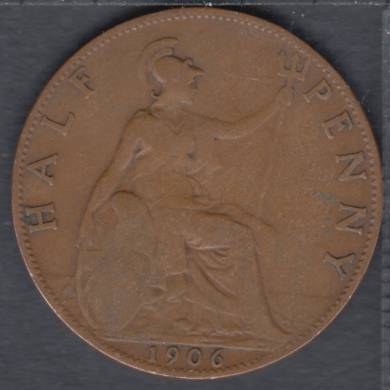 1906 - Half Penny - Great Britain