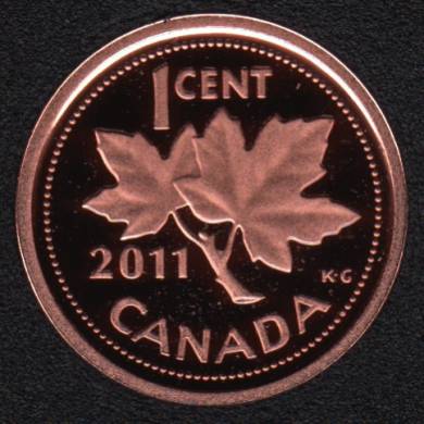 2011 - Proof - Canada Cent