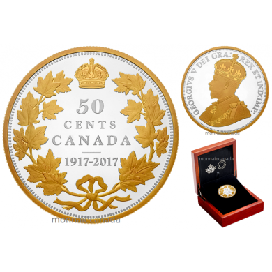 2017 - 1917 - 50 2 oz. Pure Silver Coin