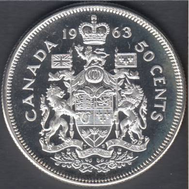 1963 - Proof Like - Canada 50 Cents