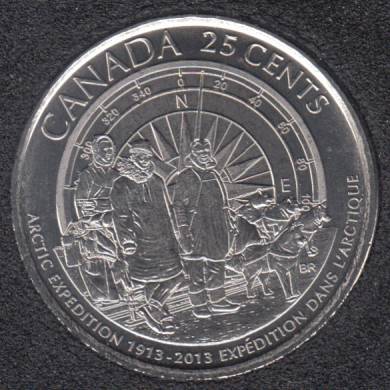 2013 - #2 B.Unc - Arctique - Canada 25 Cents