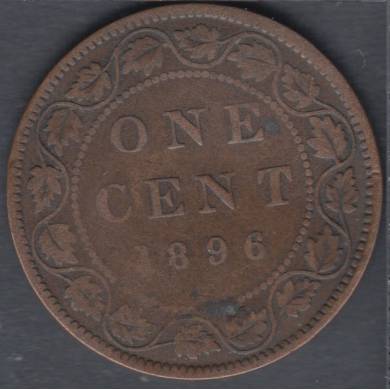1896 - VG - Canada Large Cent