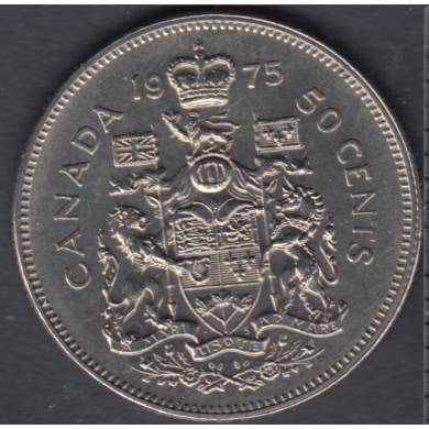 1975 - Circulated - Canada 50 Cents