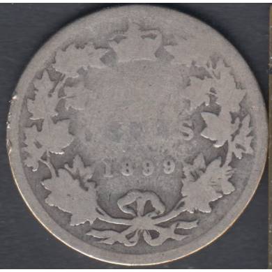 1899 - Good - Canada 25 Cents
