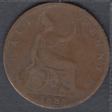 1887 - Half Penny - Great Britain