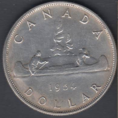 1954 - EF - Cleaned - Canada Dollar