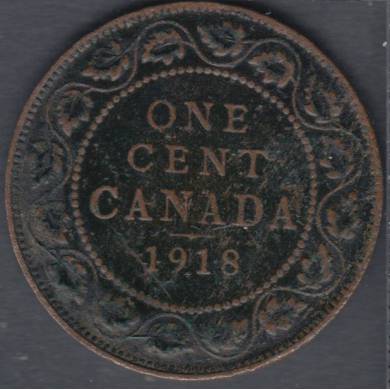 1918 - VG - Canada Large Cent