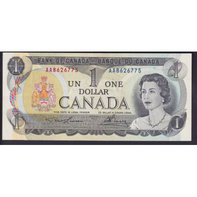 1973 $1 Dollar AU - Lawson Bouey - Prfixe AA