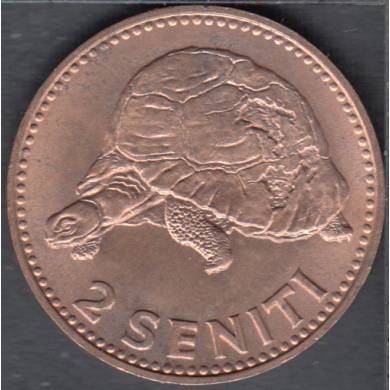 1968 - 2 Seniti - B. Unc - Tonga