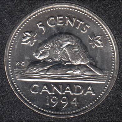 1994 - B.Unc - Canada 5 Cents
