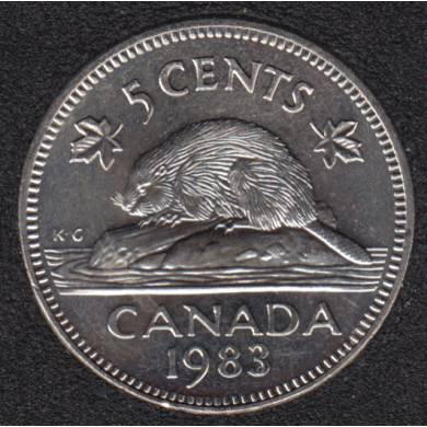 1983 - B.Unc - Canada 5 Cents