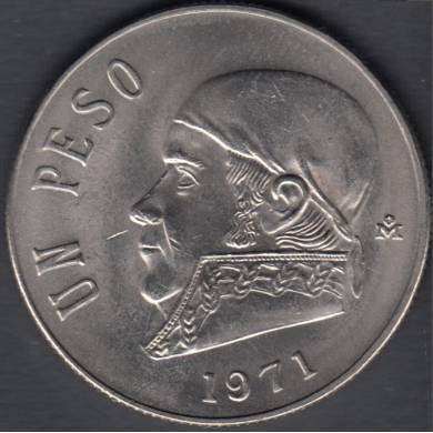 1971 Mo - 1 Peso - B. Unc - Mexico