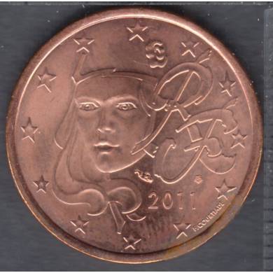 2011 - 5 Euro Coin - B. Unc - France