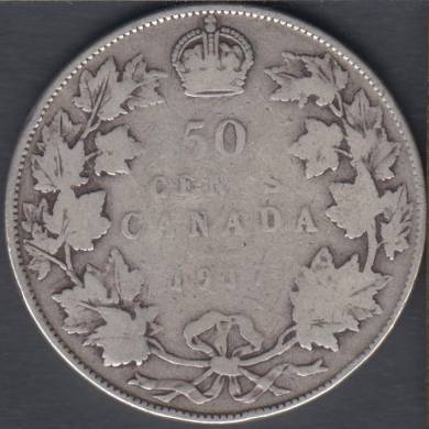 1917 - Good - Canada 50 Cents
