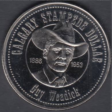1981 Calgary Stampede - Trade Dollar