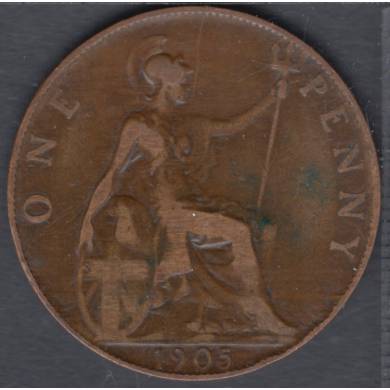 1905 - 1 Penny - Geat Britain