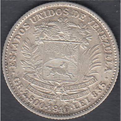 1946 - 50 Centimos - AU - Venezuela