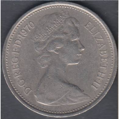 1970 - 5 Pence - Great Britain