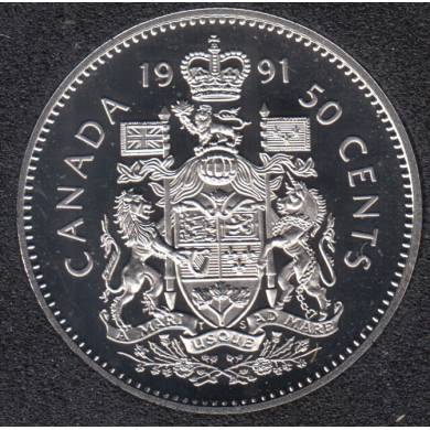 1991 - Proof - Canada 50 Cents