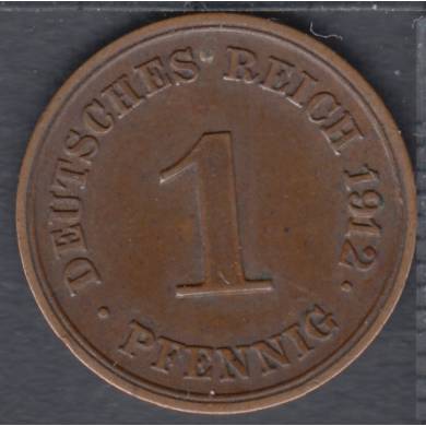 1912 G - 1 Pfennig - Germany