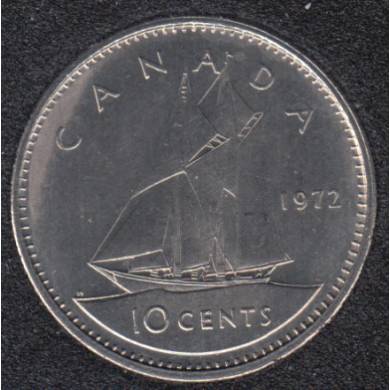 1972 - B.UNC - Canada 10 Cents