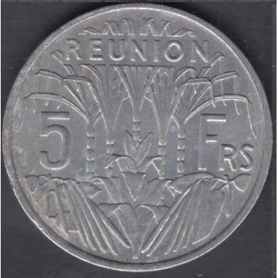 1955 - 5 Francs - Reunion Island
